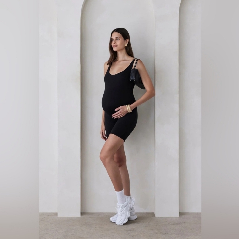 BUMPSUIT The Cindy Maternity Romper(xs) - Picture 4 of 10